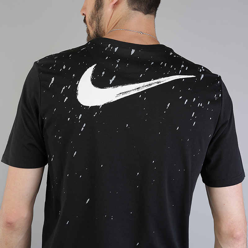 мужская черная футболка Nike Dry KD 932412-010 - цена, описание, фото 4